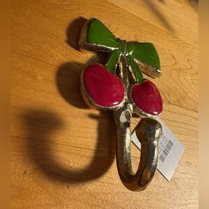 Urban Outfitters Cherry Hook with Green Bow